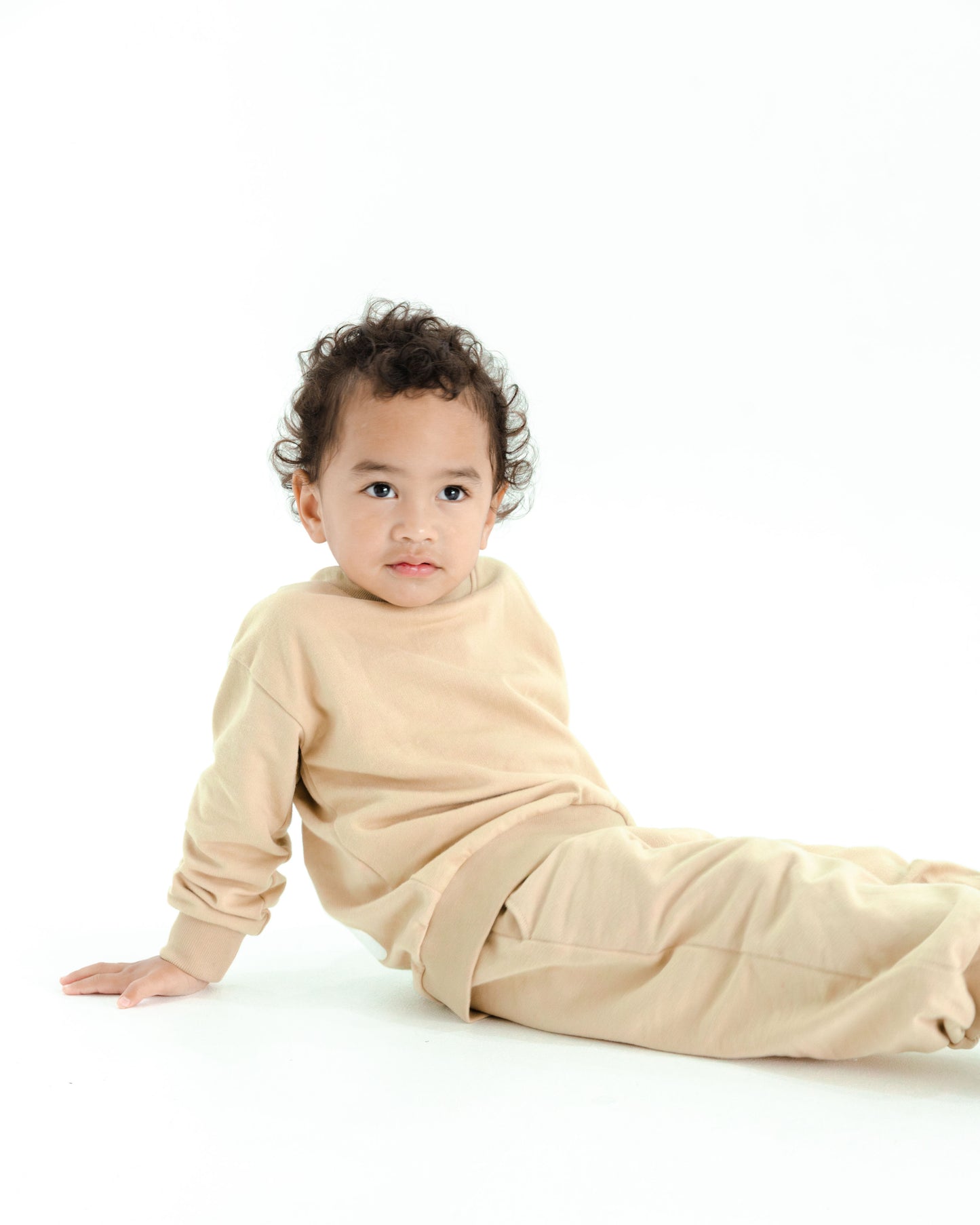 PUFF PRINT TRACK SET - LATTE