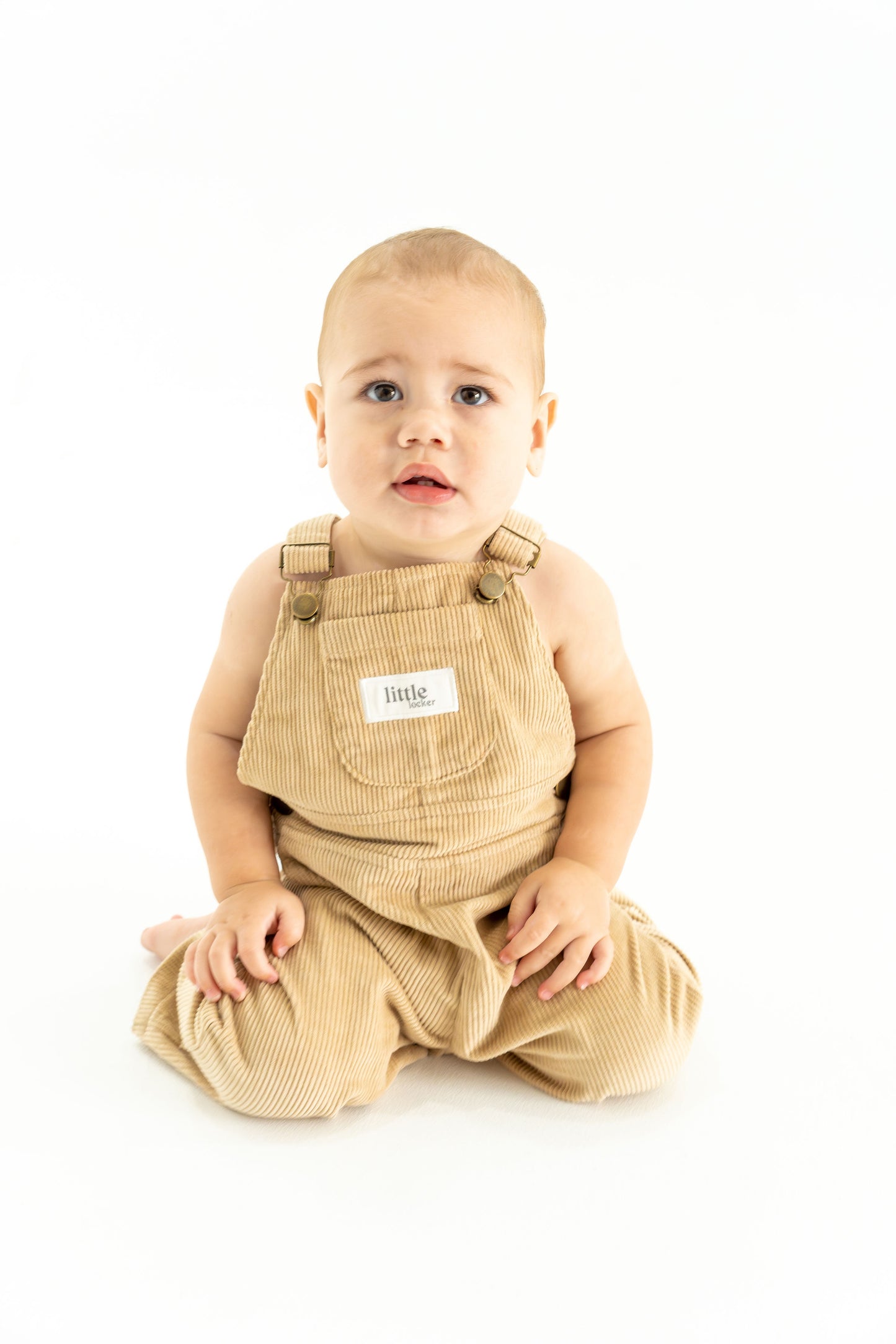 CORDUROY OVERALL - LATTE
