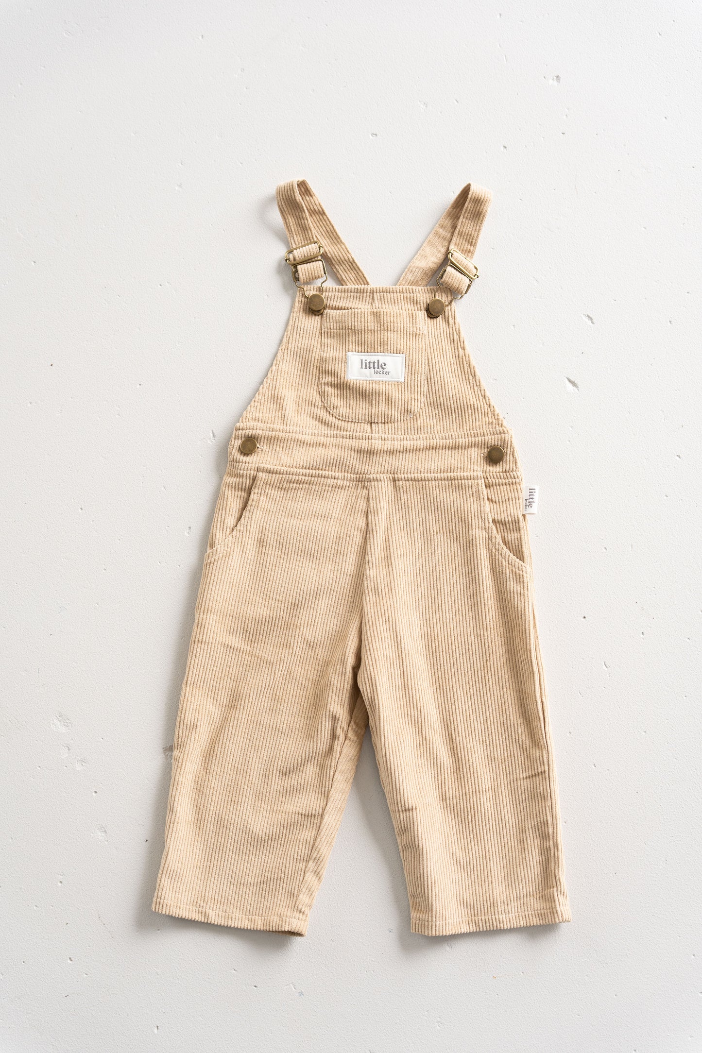 CORDUROY OVERALL - LATTE