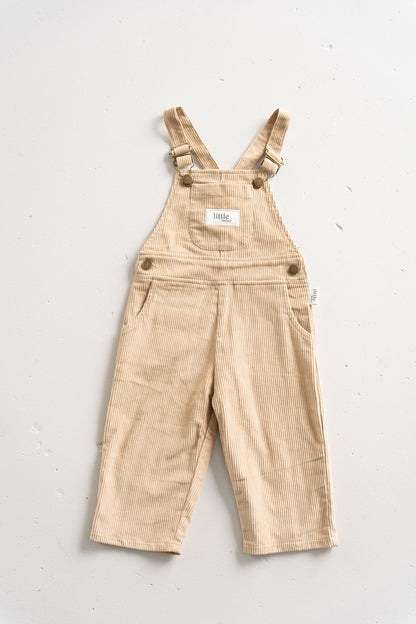 CORDUROY OVERALL - LATTE
