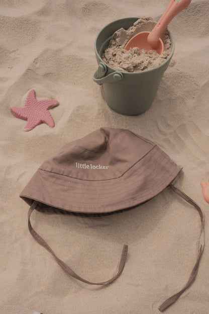 LITTLE LOCKER MOCHA BUCKET HAT