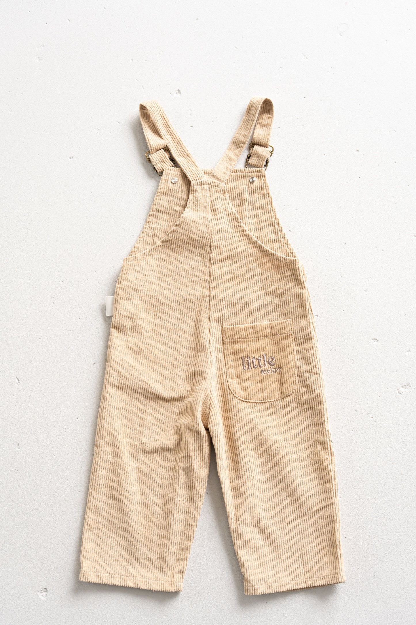CORDUROY OVERALL - LATTE