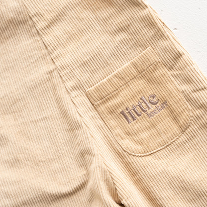 CORDUROY OVERALL - LATTE
