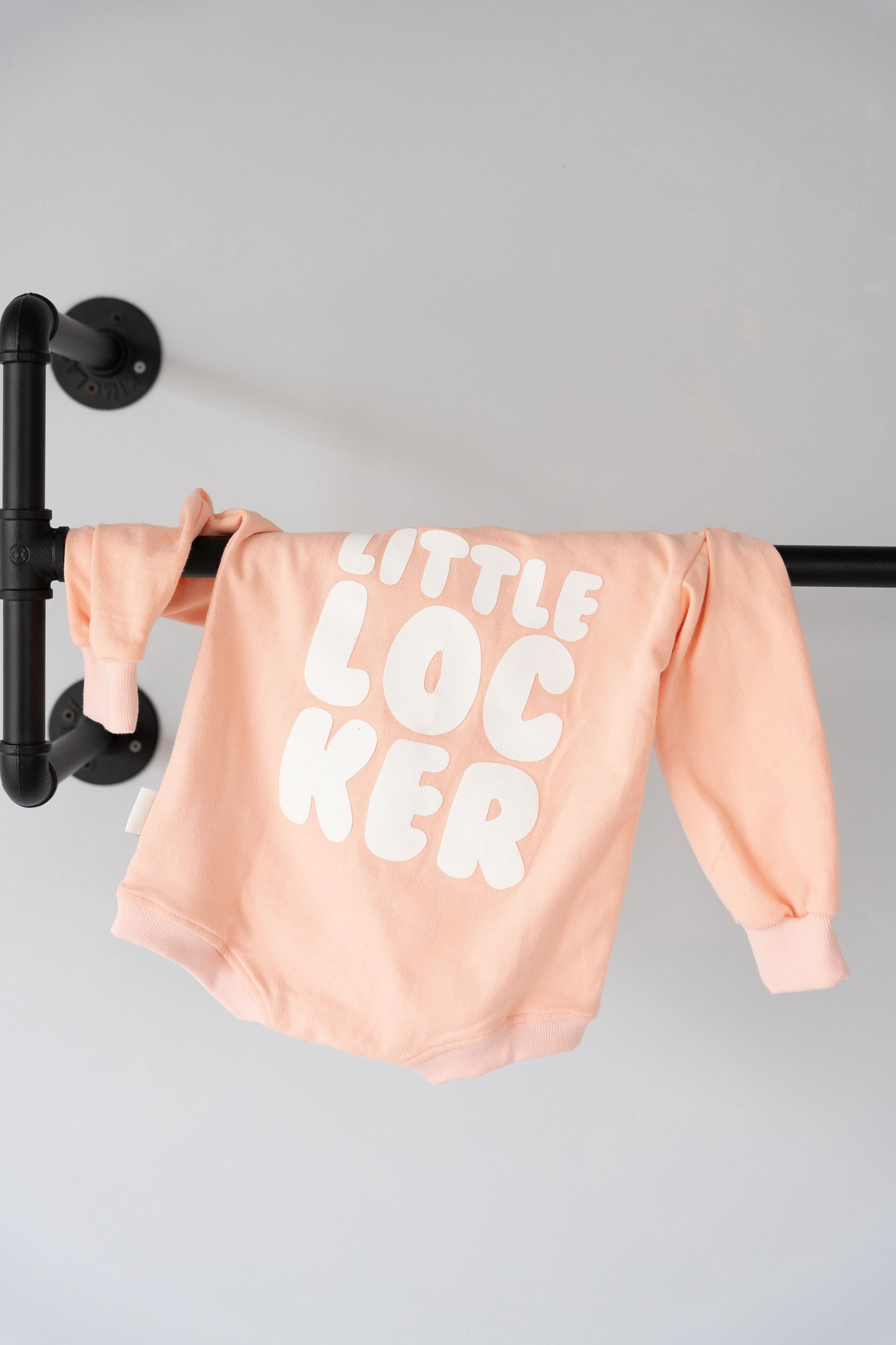 PUFF PRINT ROMPER - MUSK